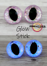 Biolume Glitter Cat Eyes by the Pair