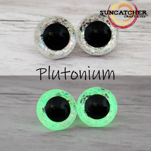 Biolume Glitter Craft Eyes by the Pair