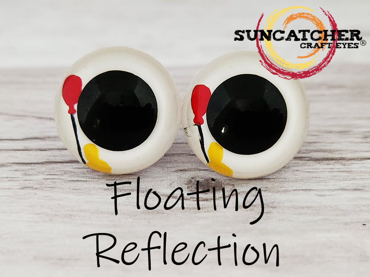 Floating Reflection Craft Eyes by the Pair โ Suncatcher Craft Eyes