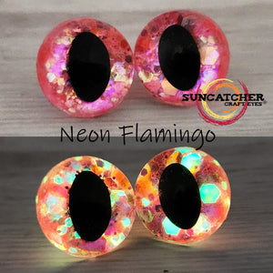 Groovy Confetti Glow Cat Eyes by the Pair