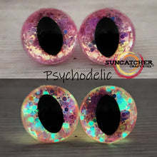 Groovy Confetti Glow Cat Eyes by the Pair