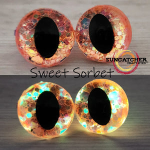 Groovy Confetti Glow Cat Eyes by the Pair