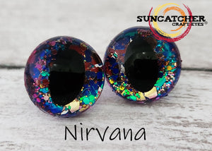 Whimsical Cat Eyes by the Pair