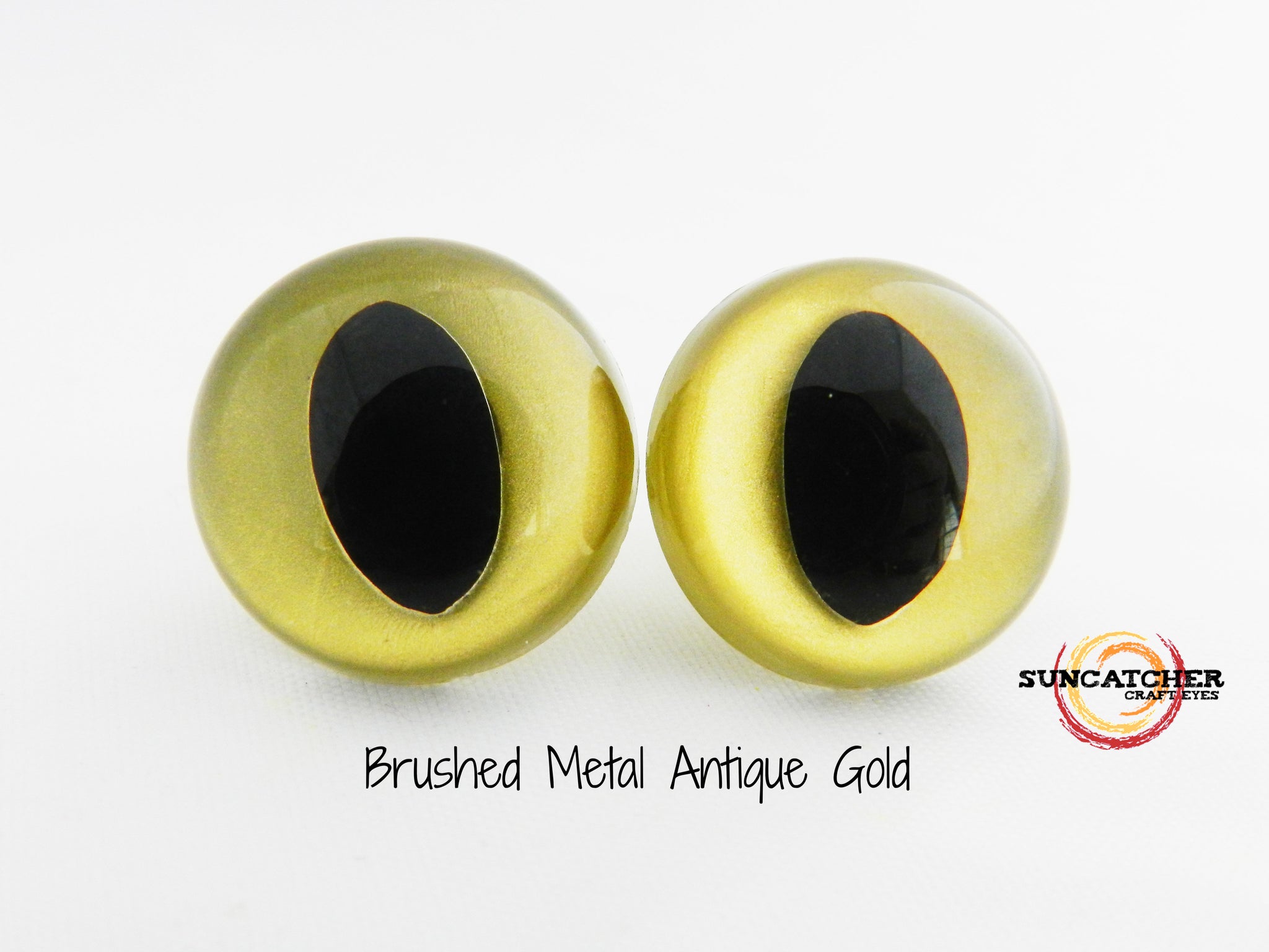 Safety Eyes Gold 10mm per pair
