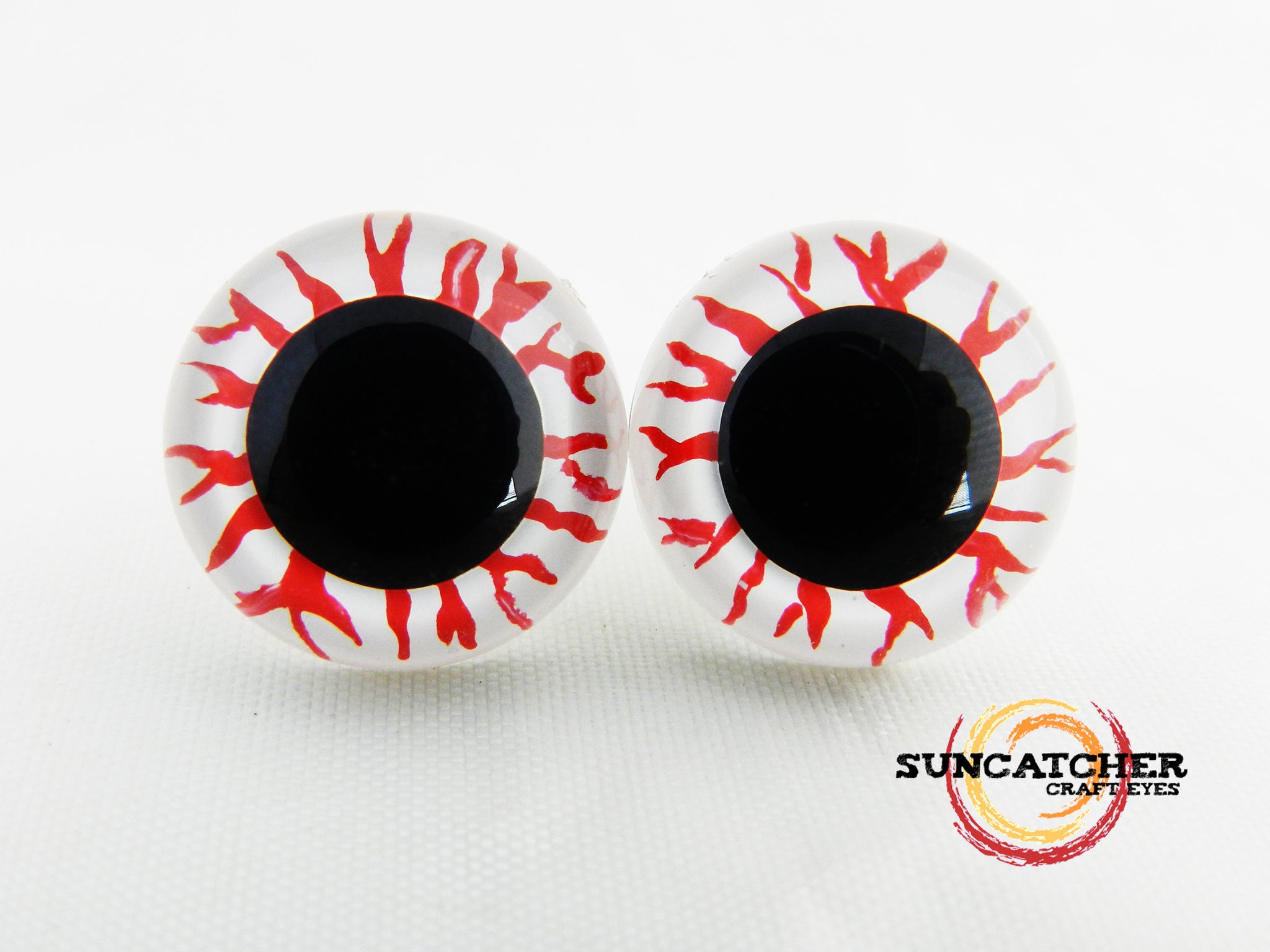 Bloodshot Craft Eyes by the Pair – Suncatcher Craft Eyes