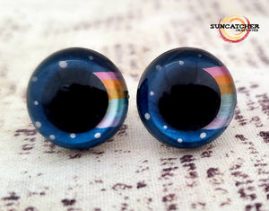 Cosmic Rainbow Craft Eyes by the Pair