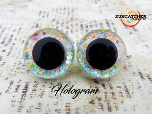 Double Glitter Craft Eyes by the Pair