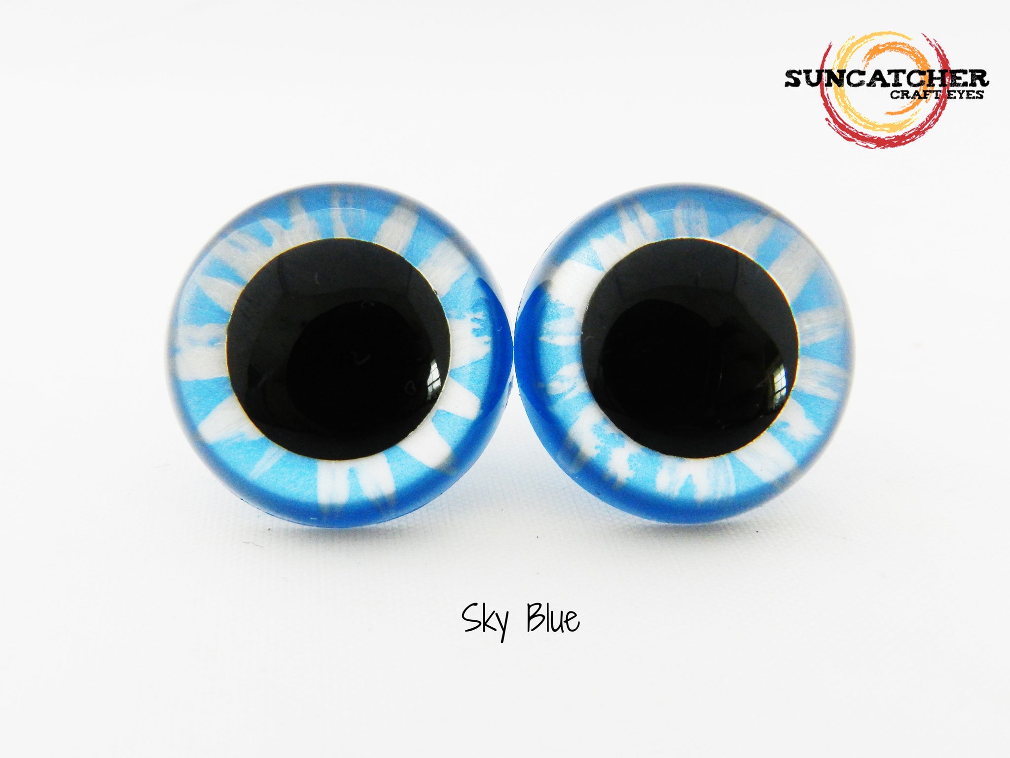 Safety Eyes Transparent Blue (2 pieces) 