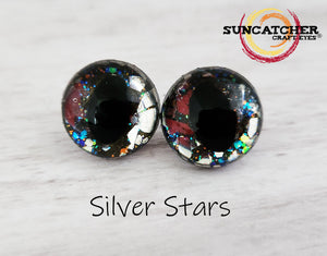 Galaxy Cat Eyes by the Pair
