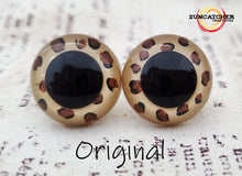 Leopard Print Craft Eyes by the Pair