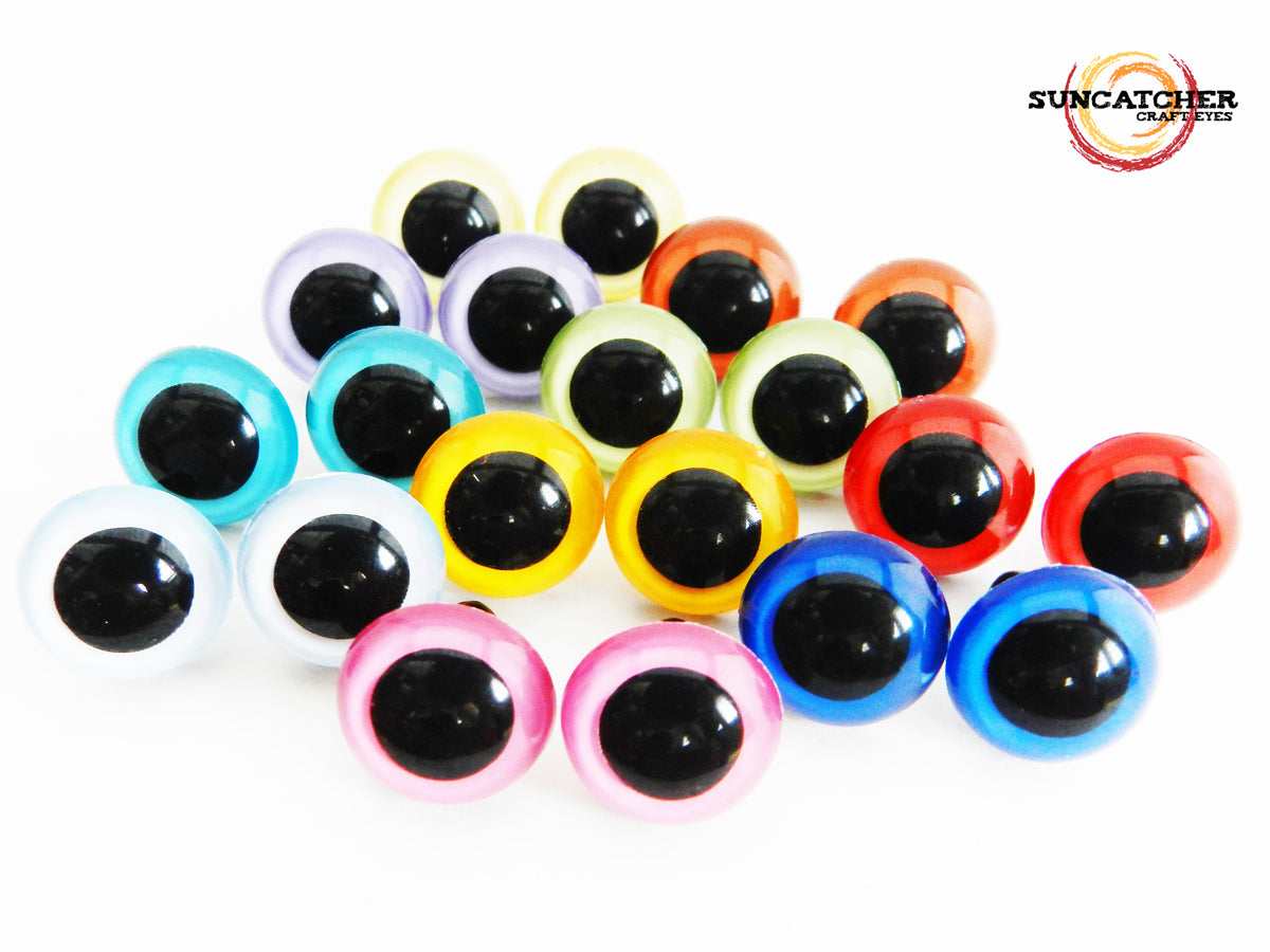 Matte Rainbow Craft Eye Pack Suncatcher Craft Eyes