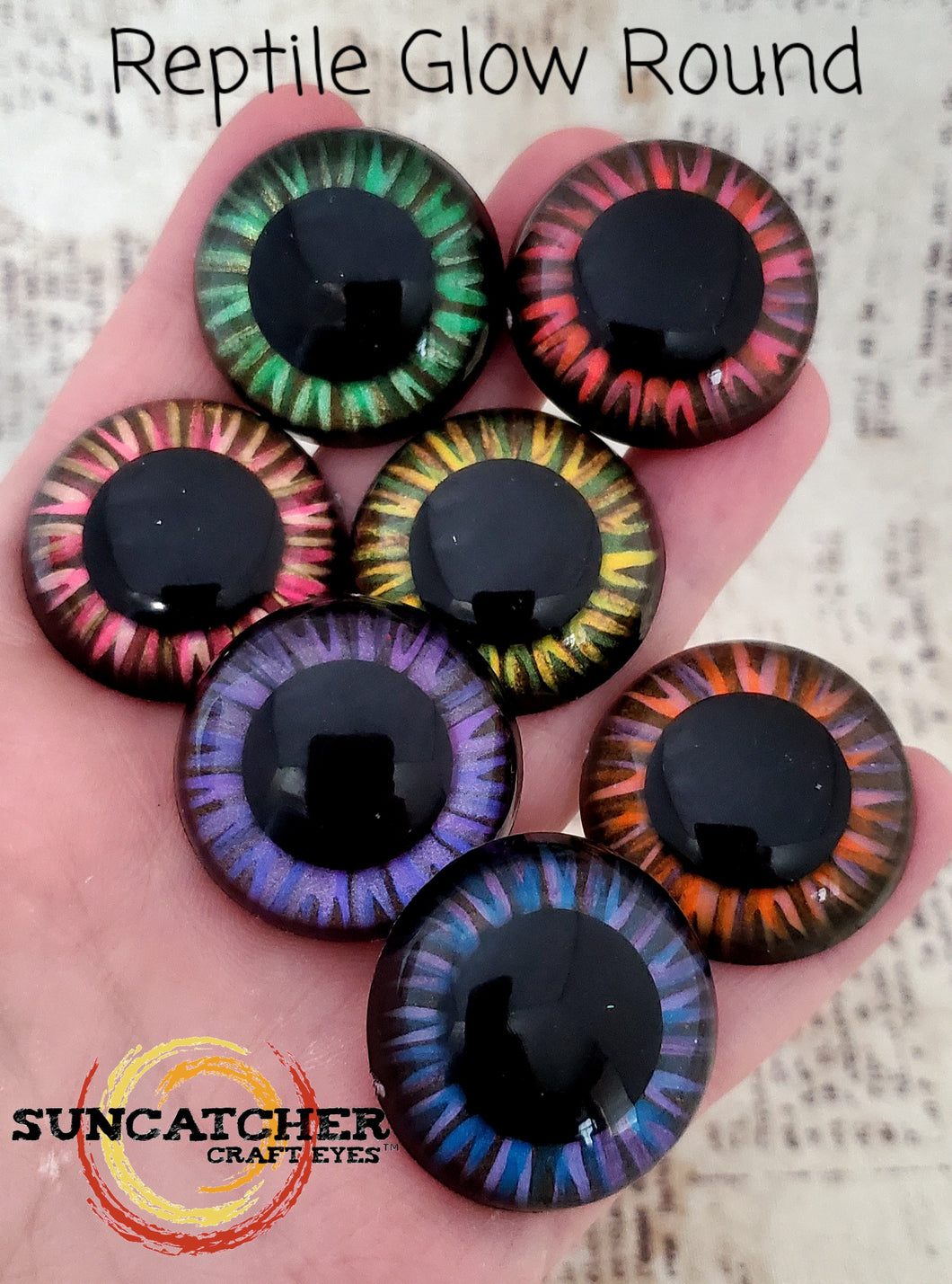 Reptile Glow ROUND Eyes Combo Pack – Suncatcher Craft Eyes reptile-glow-round-eyes-combo-pack-suncatcher-craft-eyes